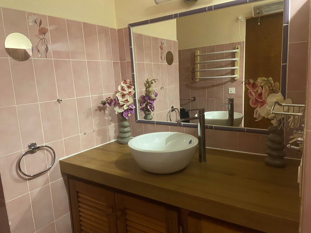  Salle d'eau attenant a une chambre