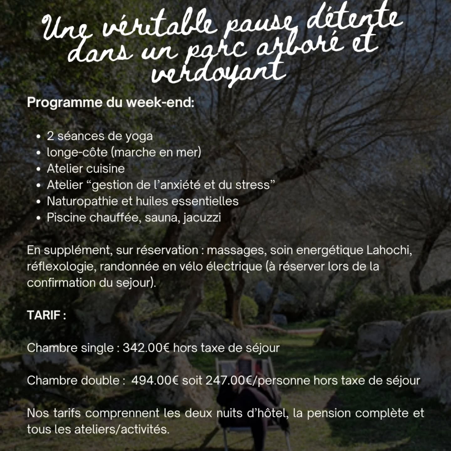  affiche du séjour Zen