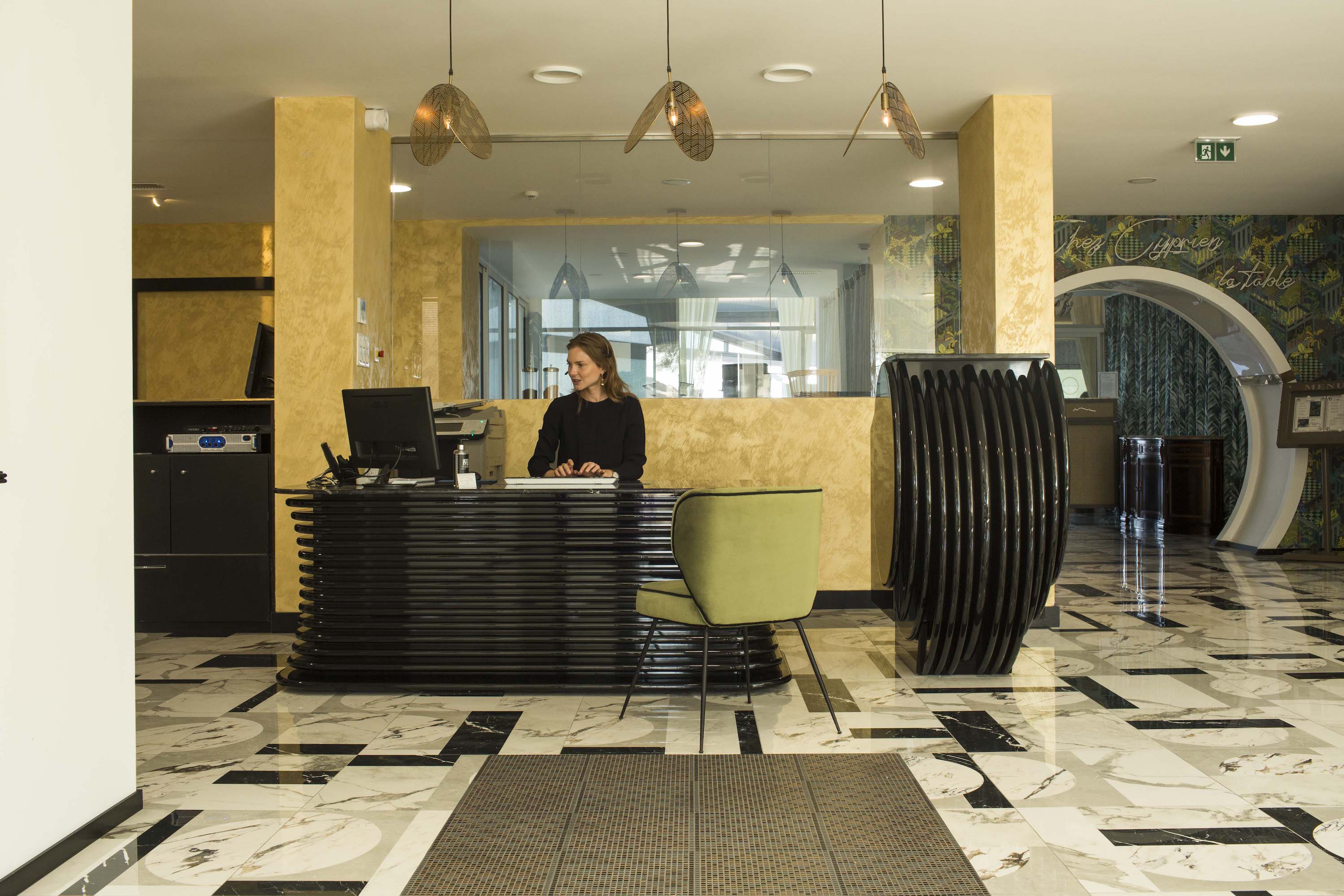  La Réception de l'hôtel La Pietra