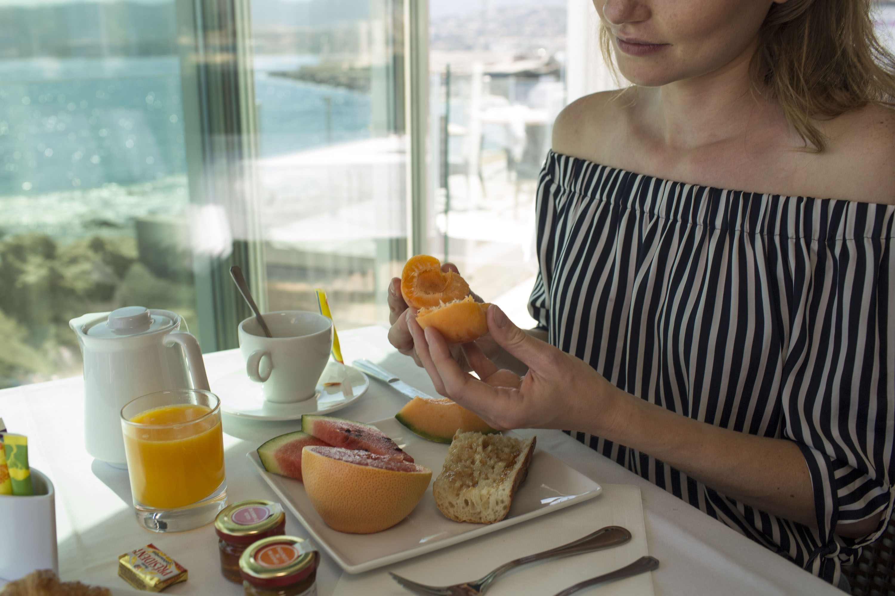  Le petit-déjeuner de l'hôtel La Pietra