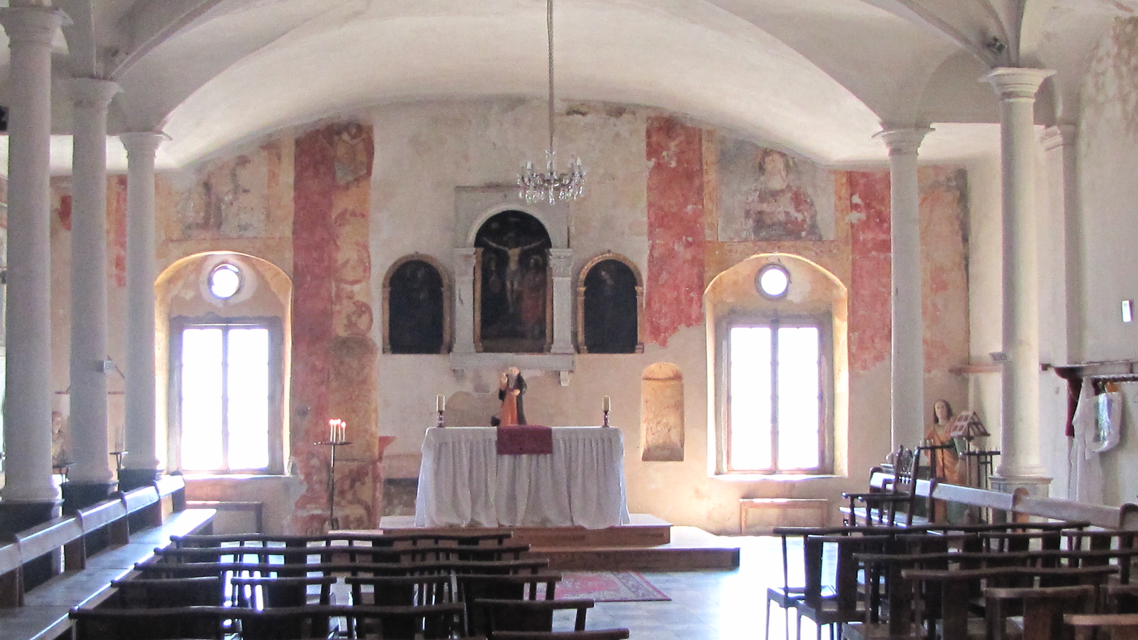  chapelle dans la citadelle de Calvi