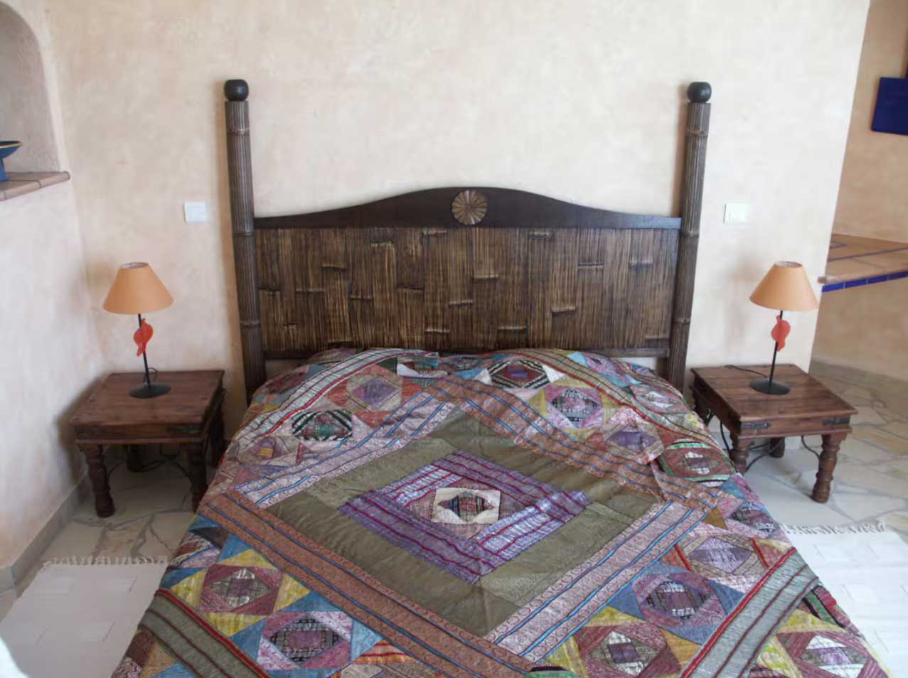  chambre de la villa blu di mare Palombaggia