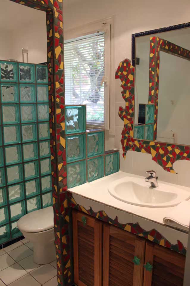  salle de bain de la villa blu di mare Palombaggia