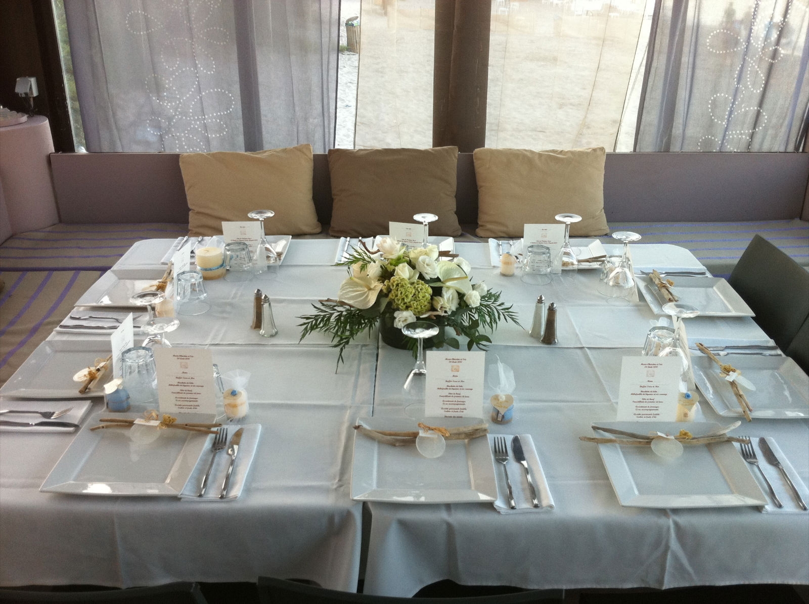  restaurant sur la plage de Calvi