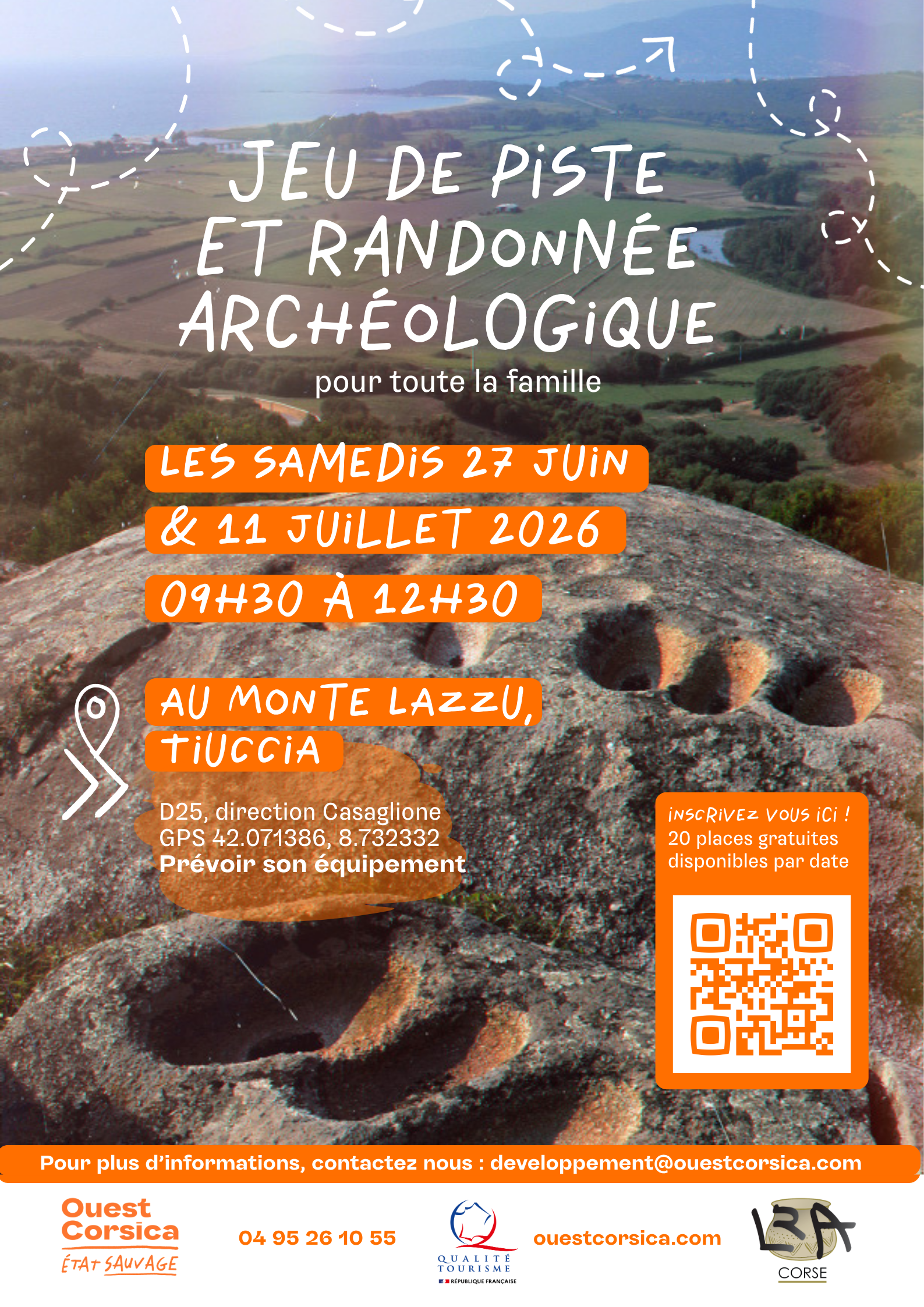 JEU DE PISTE ET RANDONNEE ARCHEOLOGIQUE AU MONTE LAZZU