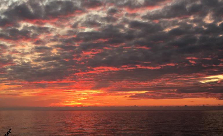 Coucher de soleil plage Liscia QUIGNARD