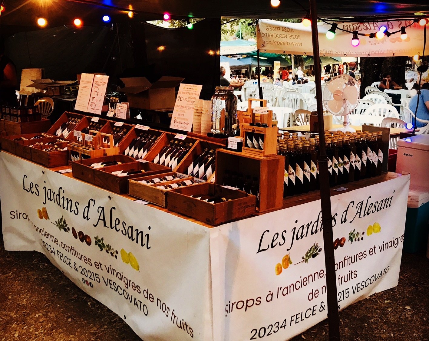  Les jardins d'Alesani - stand foires et marchés