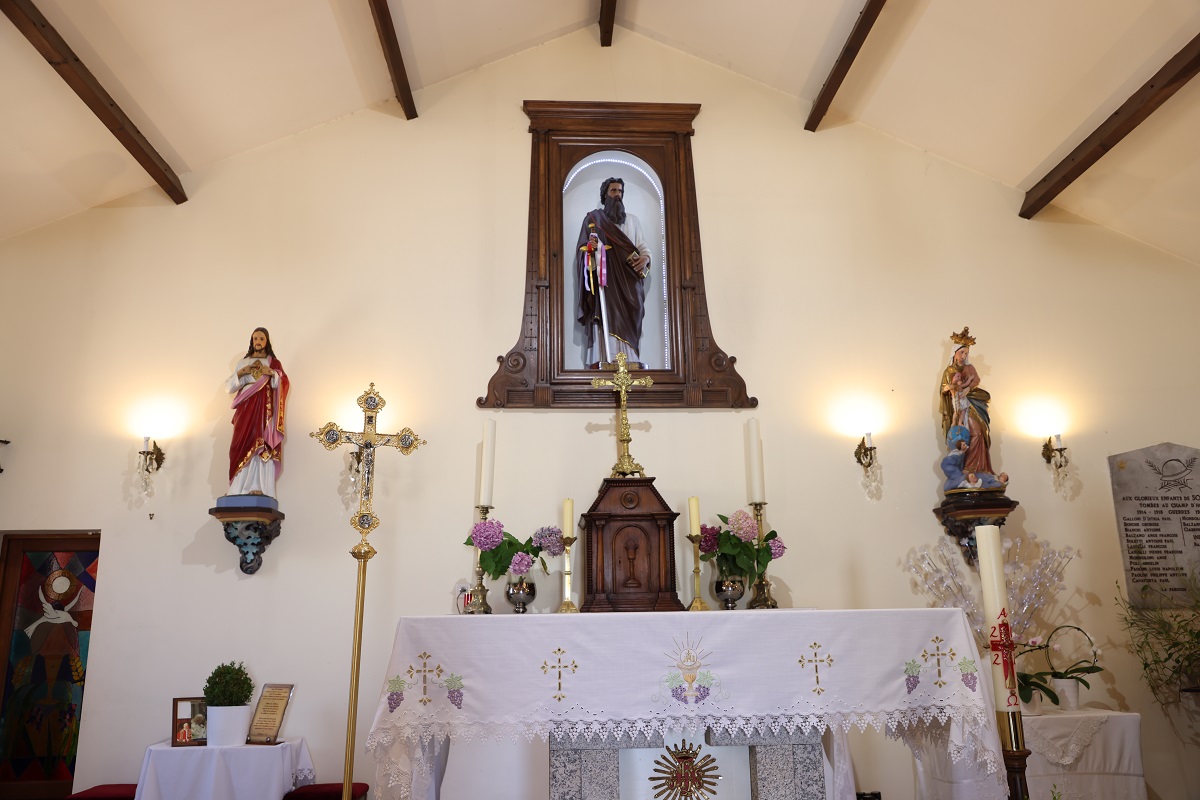  Eglise St Paul - Solenzara - intérieur 2