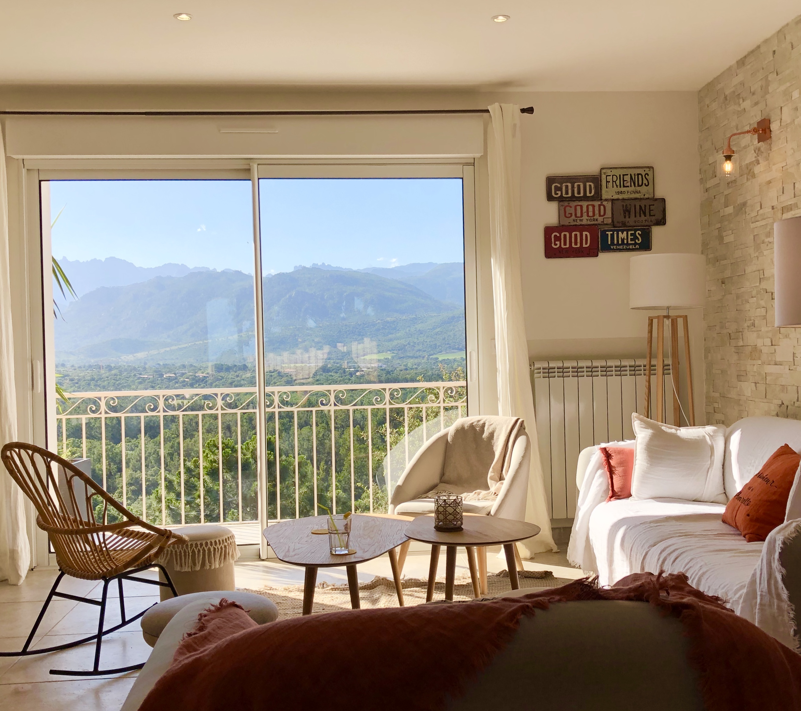  Salon vue montagne