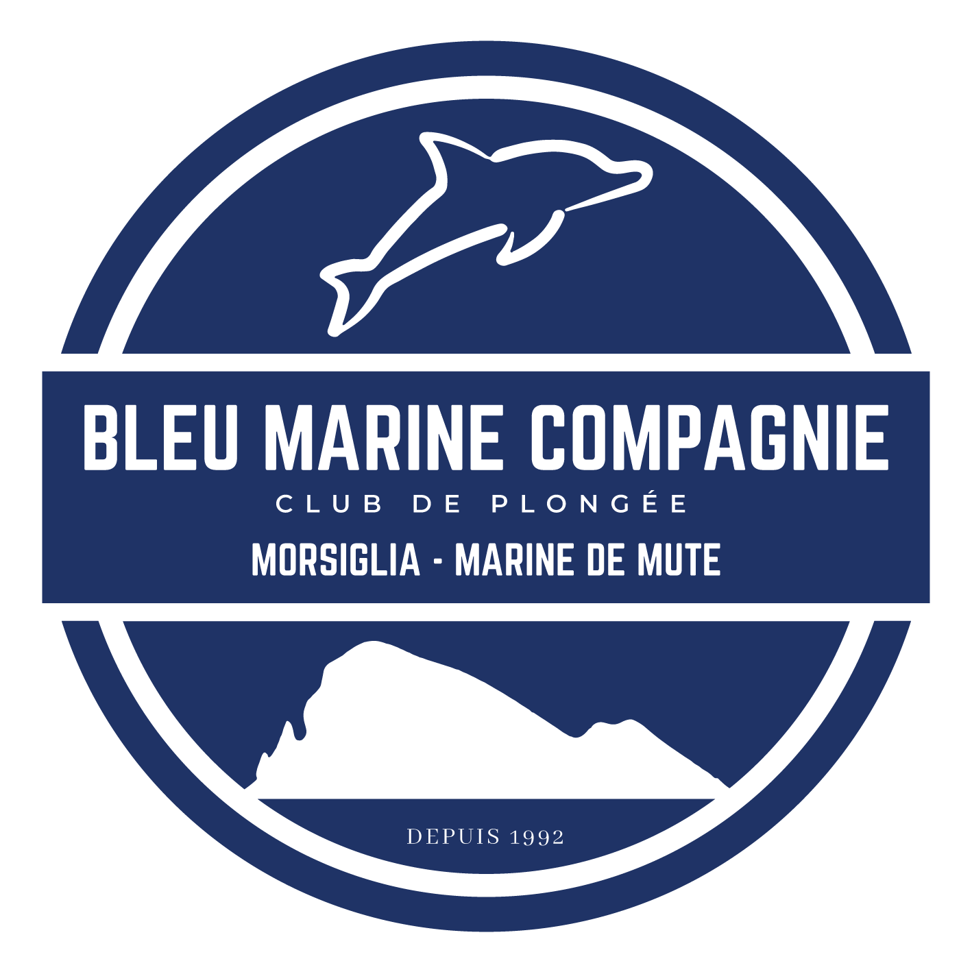 LOGO BLEU MARINE COMPAGNIE