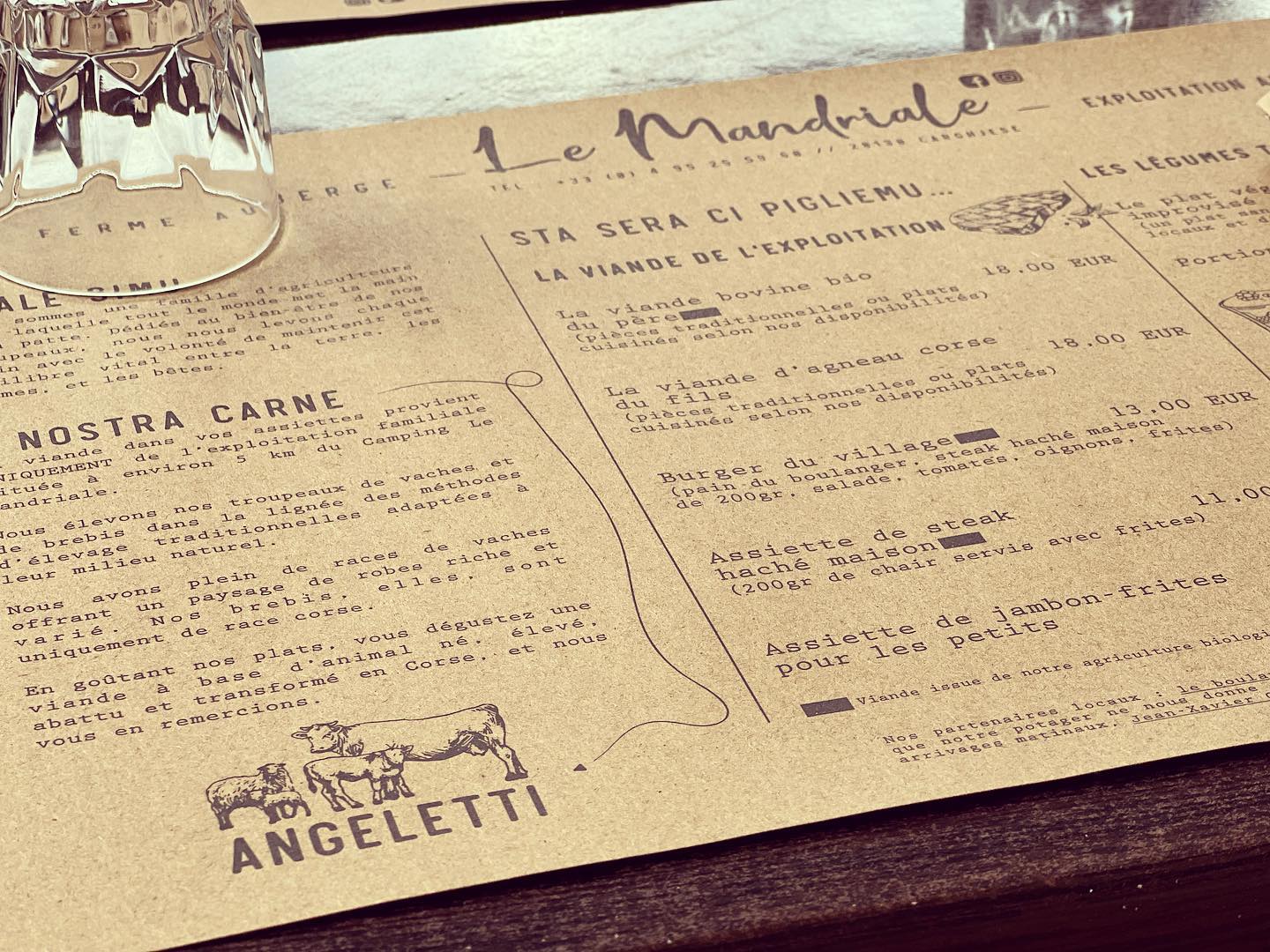  Le Mandriale la carte (1)