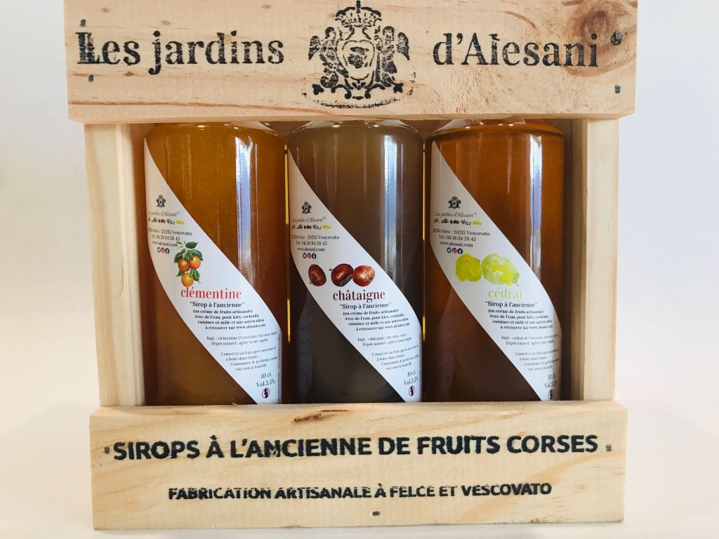  Les jardins d'Alesani - coffret bois
