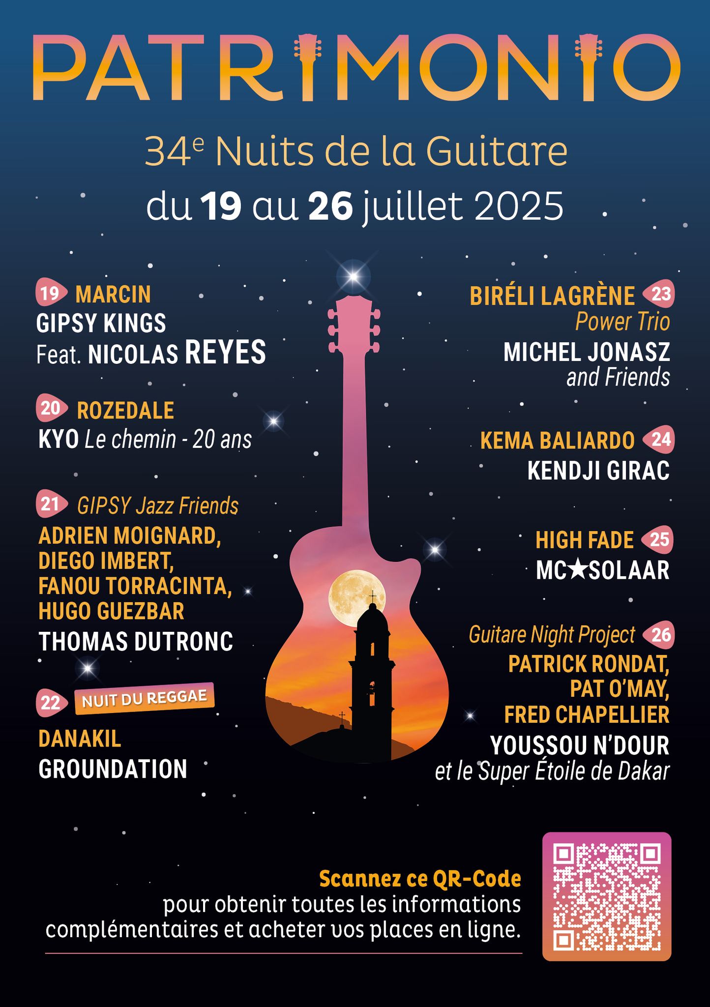  NUITS DE LA GUITARE 2025