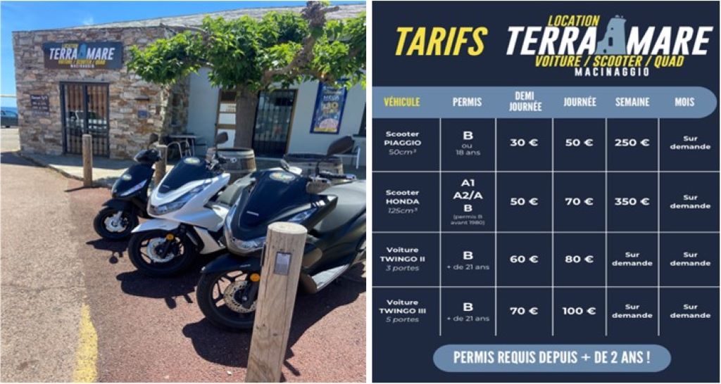  Terra Mare Loc Tarifs