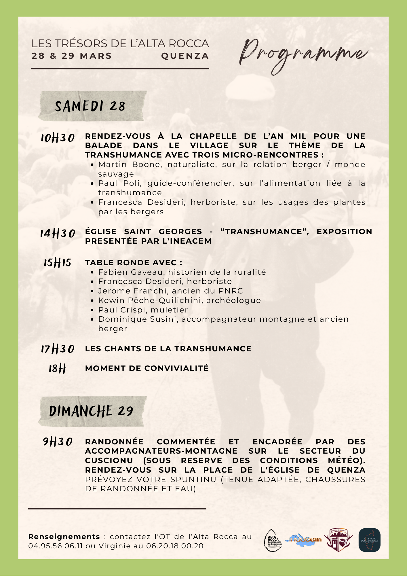  Tresors de l'Alta Rocca - transhumance - 5