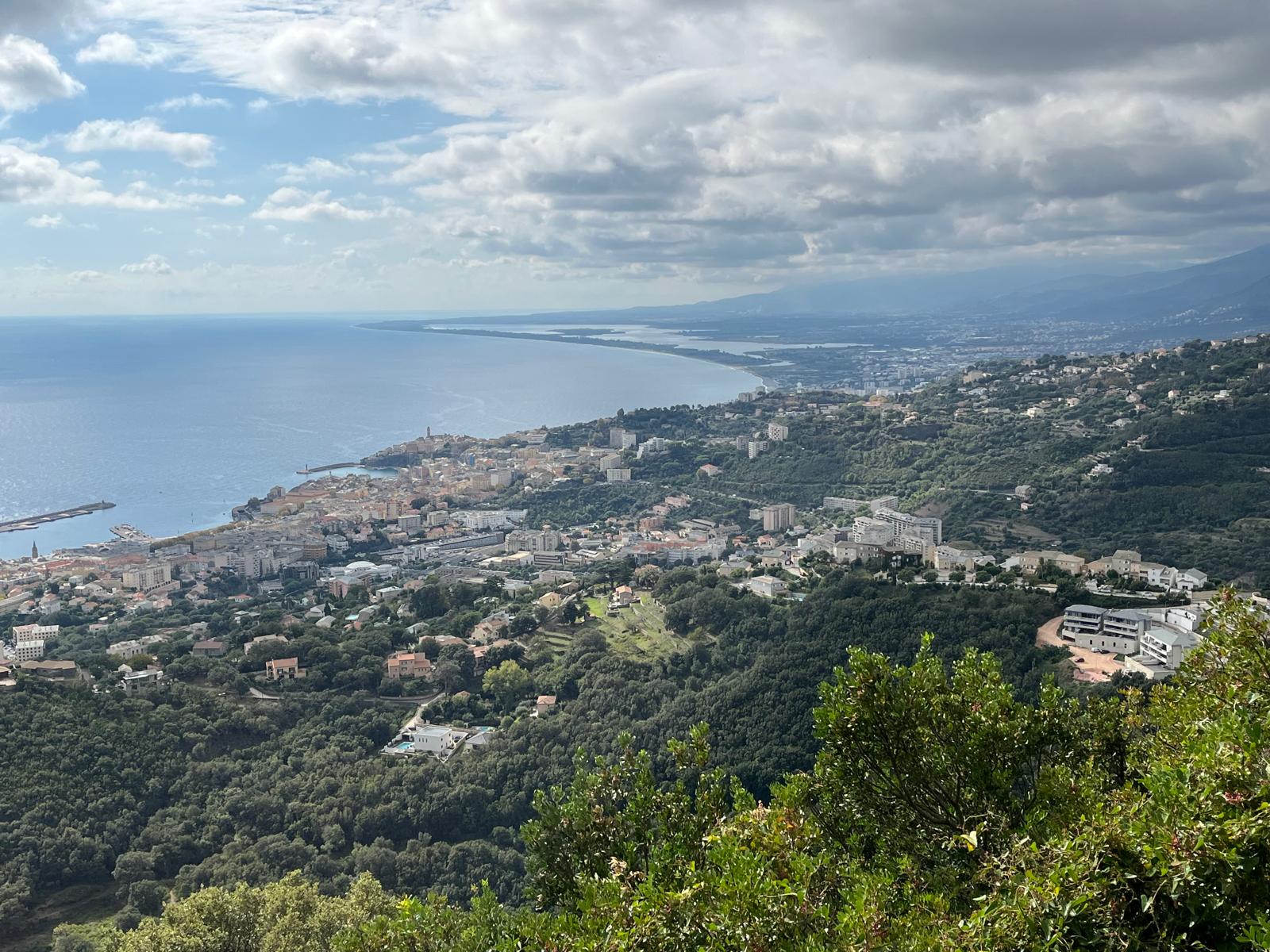  Vue sur la ville de Bastia