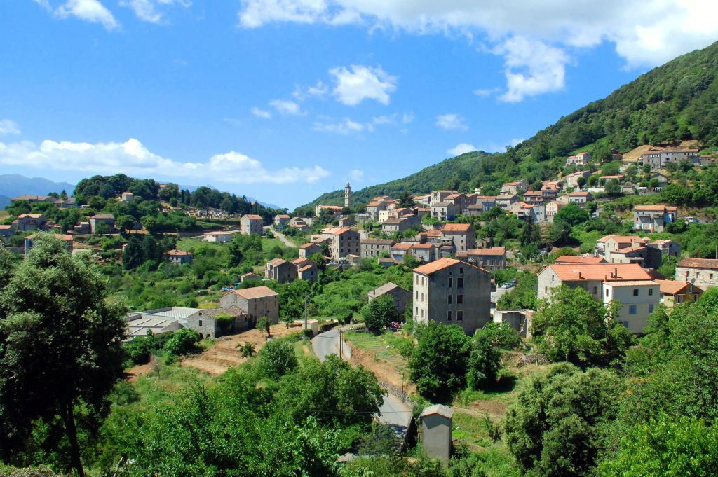  Vue sur le village de Levie AdobeStock-laugrim16