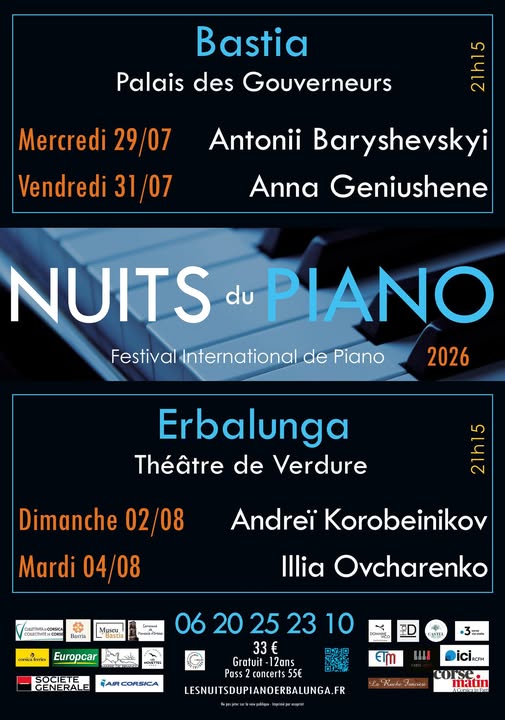 LES NUITS DU PIANO D'ERBALUNGA