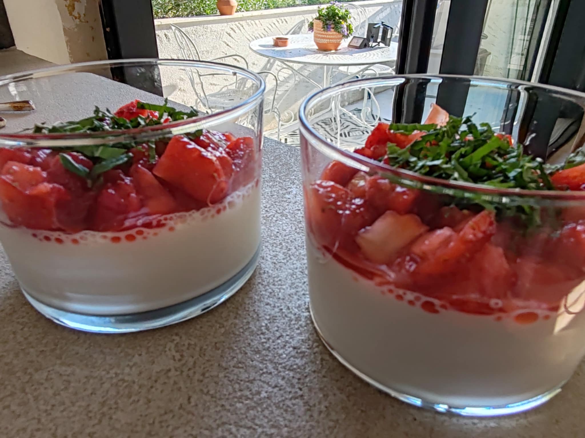  la panacotta en dessert maison