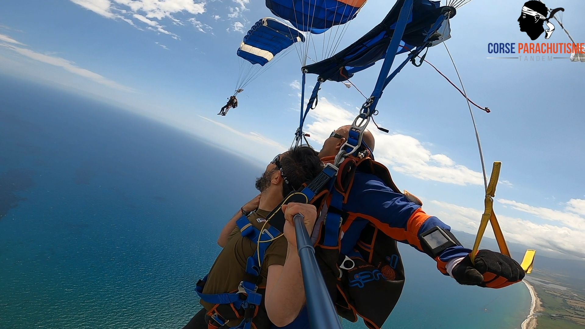 saut en parachute Corse7